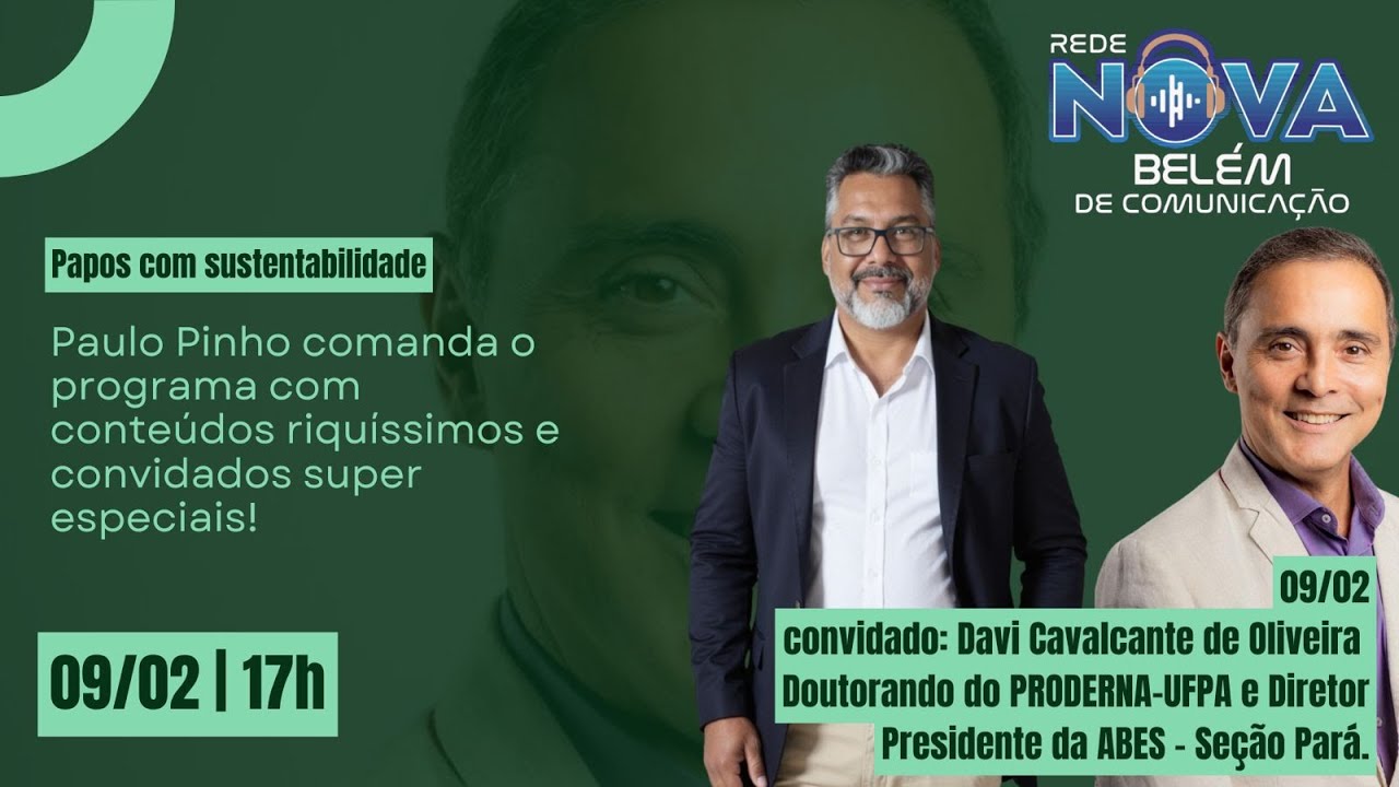 PAPOS COM SUSTENTABILIDADE DIA 09 02 2026 - APRESENTAÇÃO: PAULO PINHO