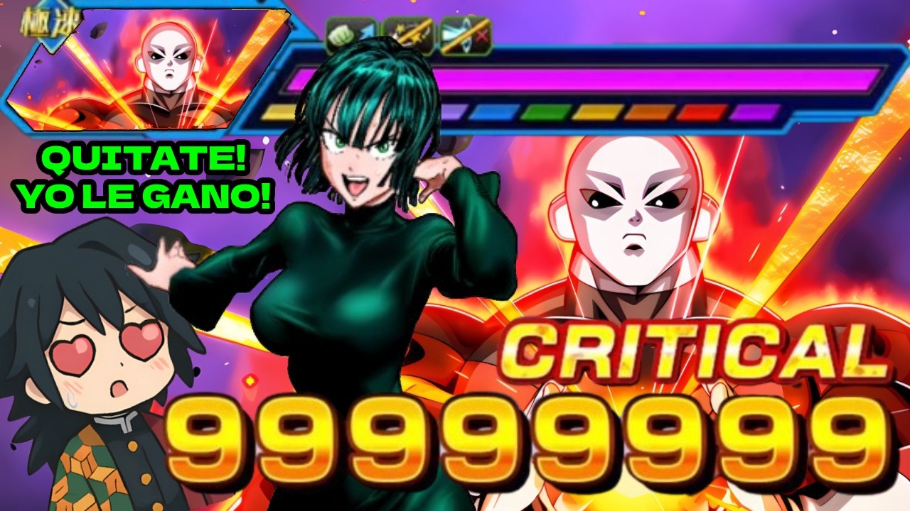 FUBUKI DE ONE PUNCH MAN JUGANDO DBZ: DOKKAN BATTLE! NO ITEM RUN VS JIREN! THE GREATEST TOURS! XD!