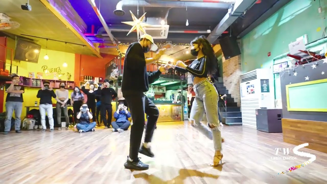 살사강습 | 끌루이 & 달라(그라시아스) #salsa  #Workshop #라틴속으로 #살사수업 수요일 부에나 8-9시