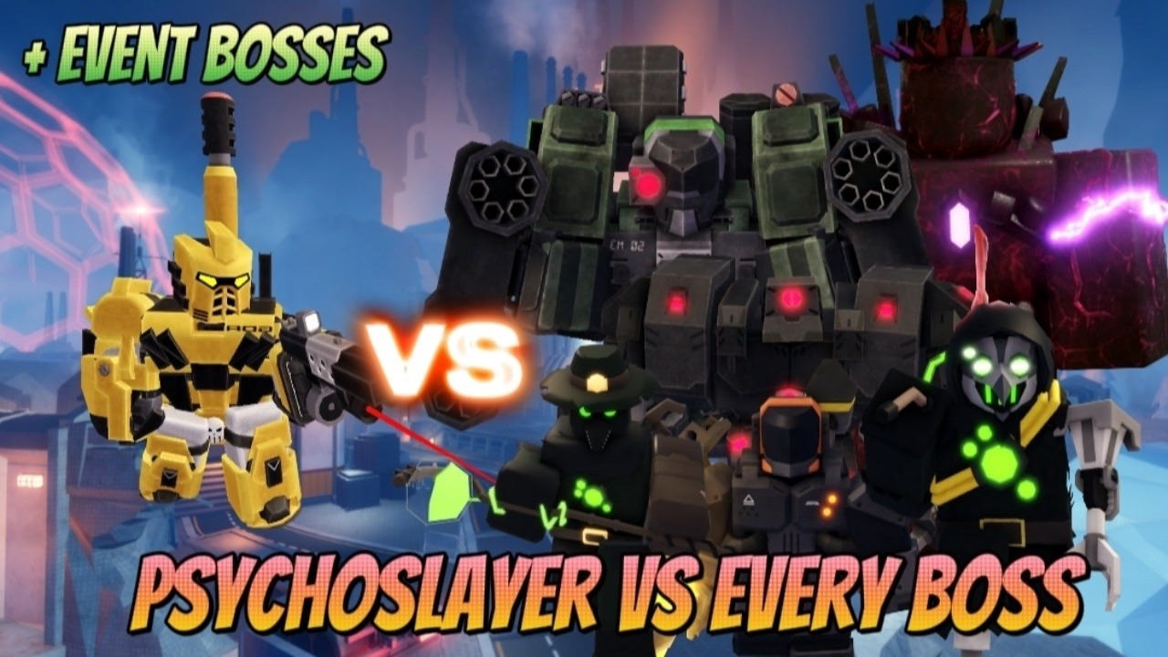 TDX Psychoslayer VS Every Boss