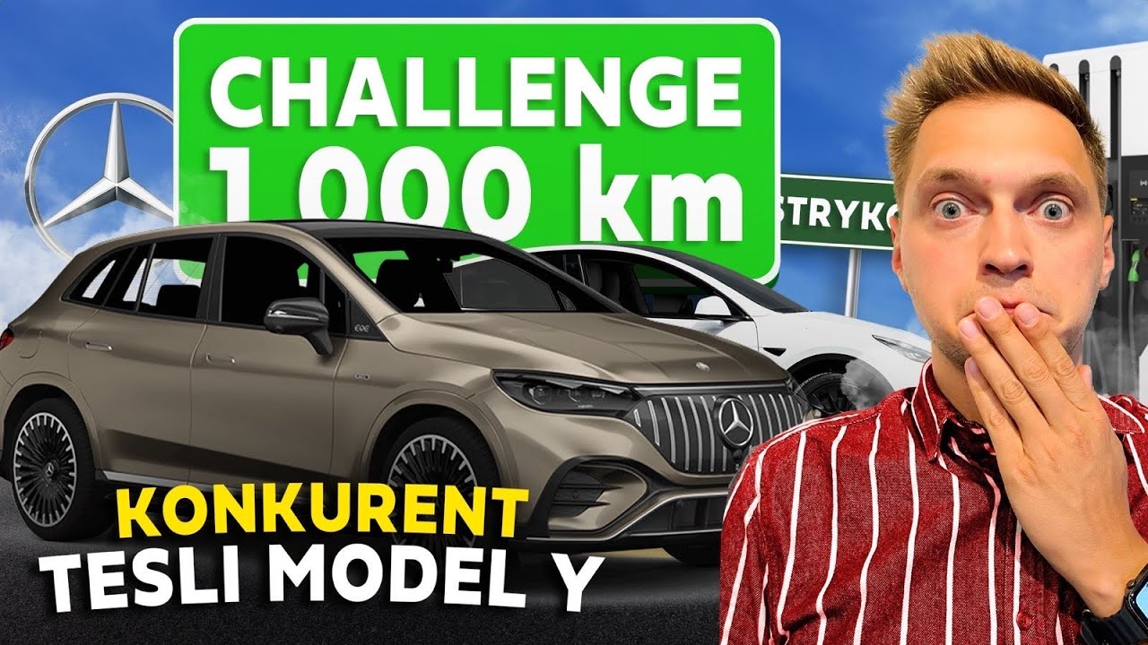 PRZEJECHAŁEM 1000 km ELEKTRYCZNYM MERCEDESEM EQE SUV! Lepiej niż Tesla? 🤔