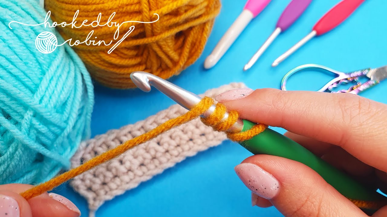 The ONLY 3 Stitches You Need to Learn Crochet! 🧶