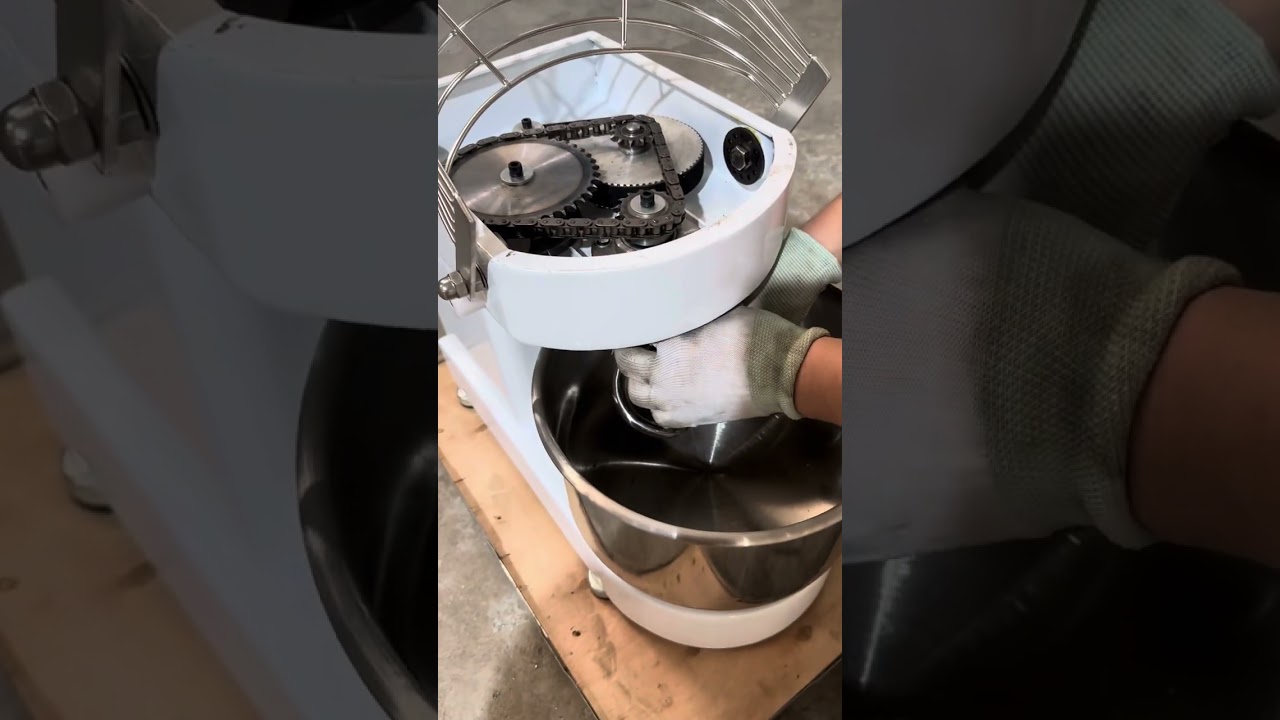 How to dismantle HM-7 dough hook and rod?