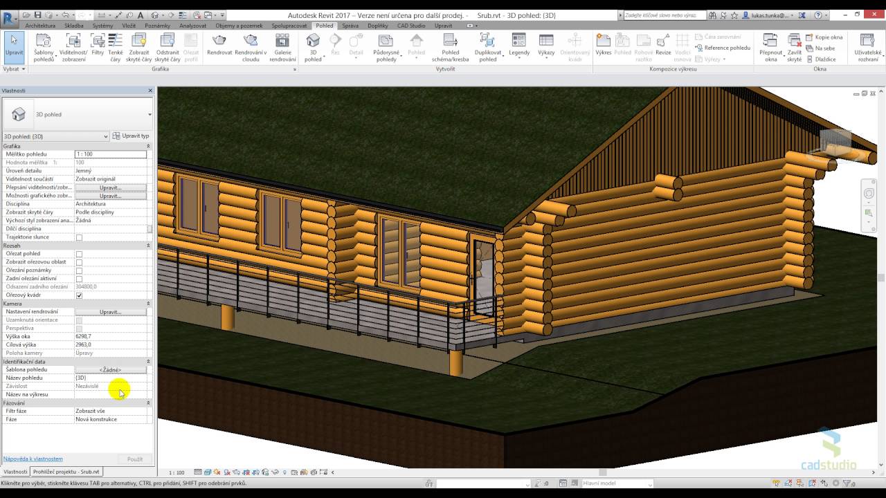 Revit: Jak vytvořit povalovou stěnu a upravit půdorys dle zvyklost&iacute;
