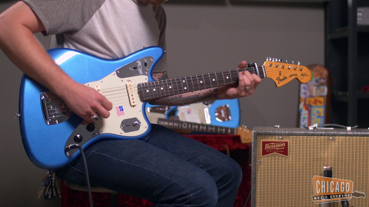 Johnny Marr Fender Jaguar Lake Placid Blue | CME Quick Riff | Shelby Pollard