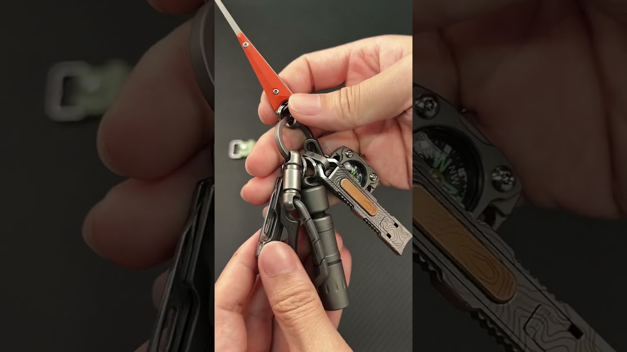 PLEASE BRING THIS EDC GEAR WHEN YOU GO OUT #edcgear #edc #edcknife #keychain