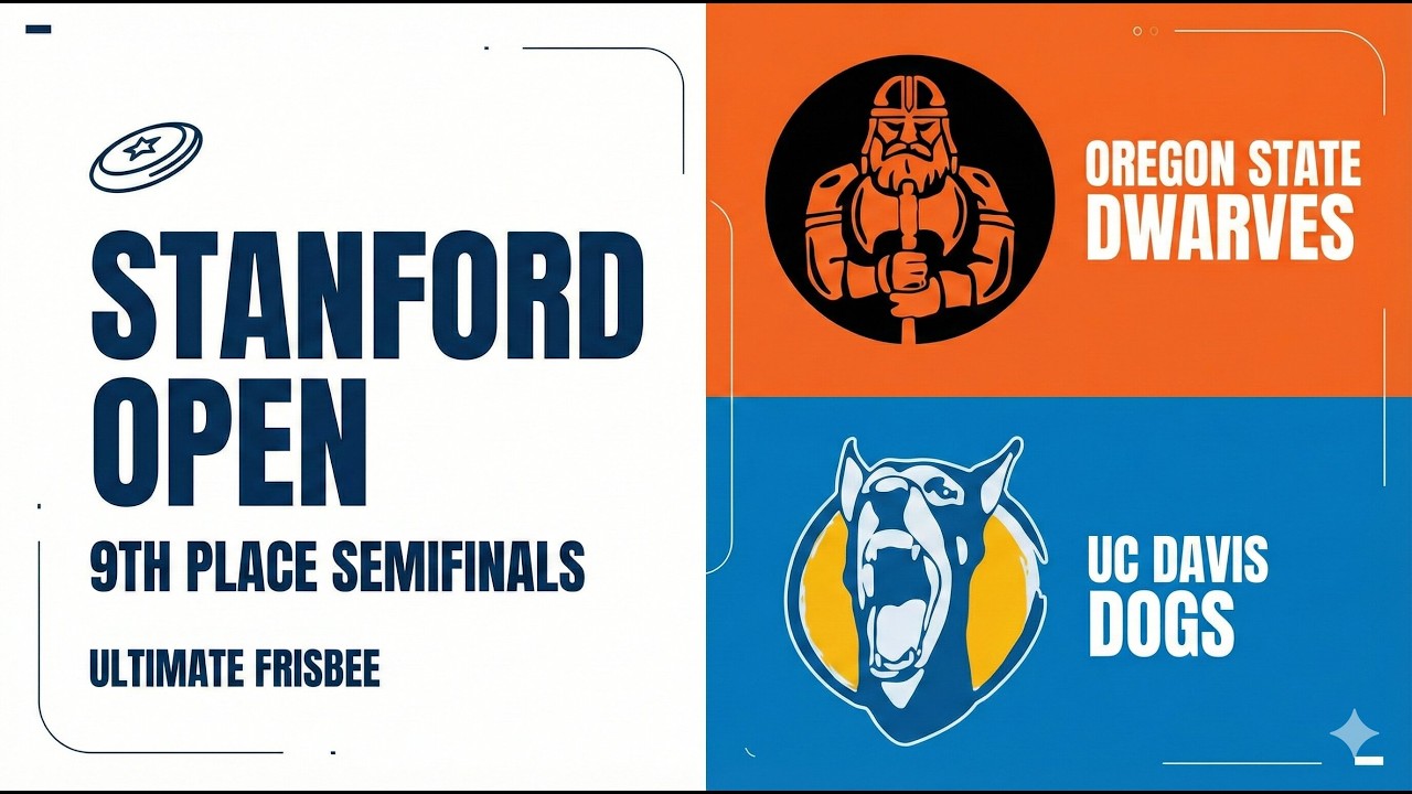 Oregon State Dwarves vs UC Davis Dogs |  Stanford Open 2026 9th Place Mens Semifinals