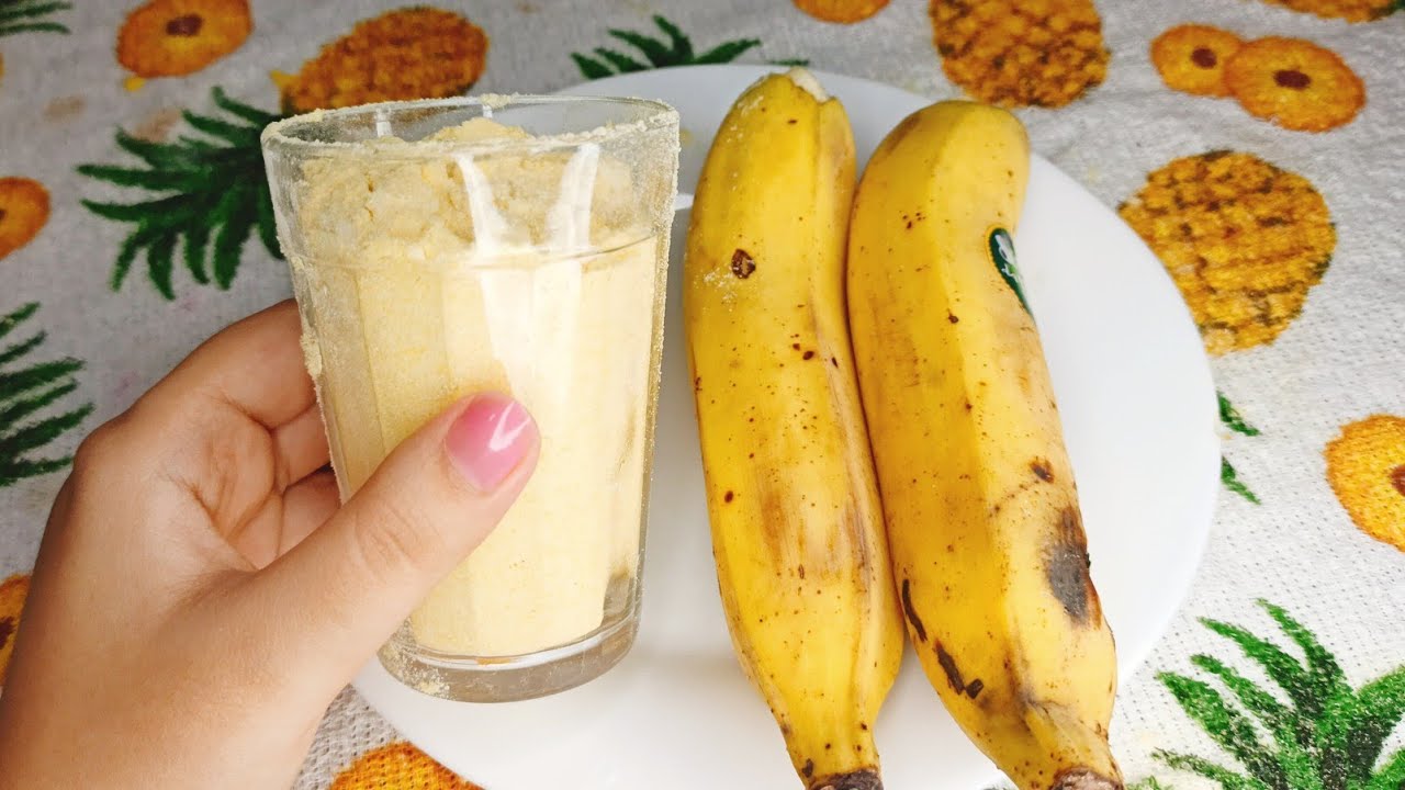 TEM FUBÁ E BANANA?FAÇA ESSA RECEITA DE 2 INGREDIENTES-SEM TRIGO,SEM AÇÚCAR,SEM LEITE-EM 10 MINUTOS