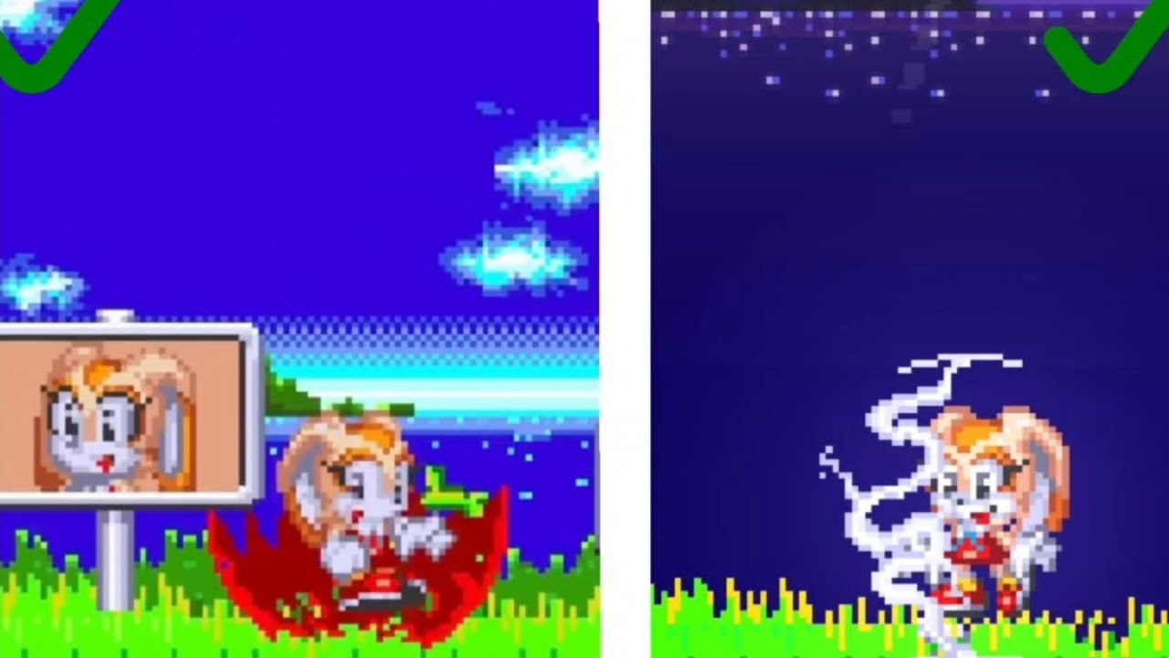 Sonic 3 A.I.R Mod Extra Slot Cream (With the sprites from my mod)