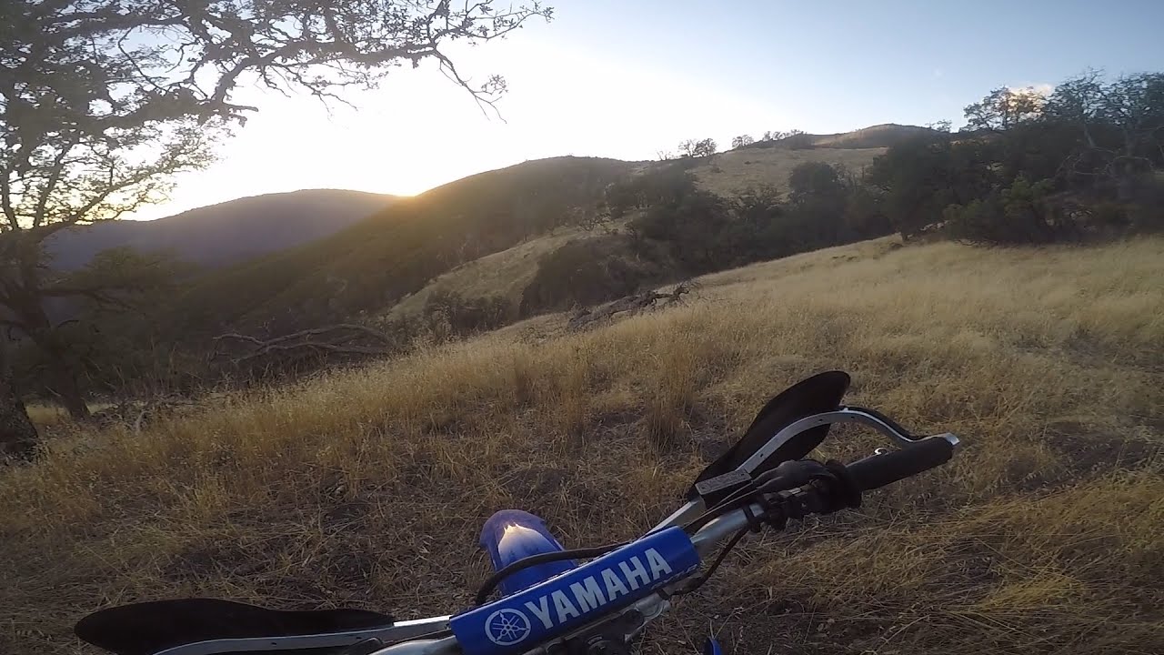 TTR-125 up Sled Ridge CC Camp