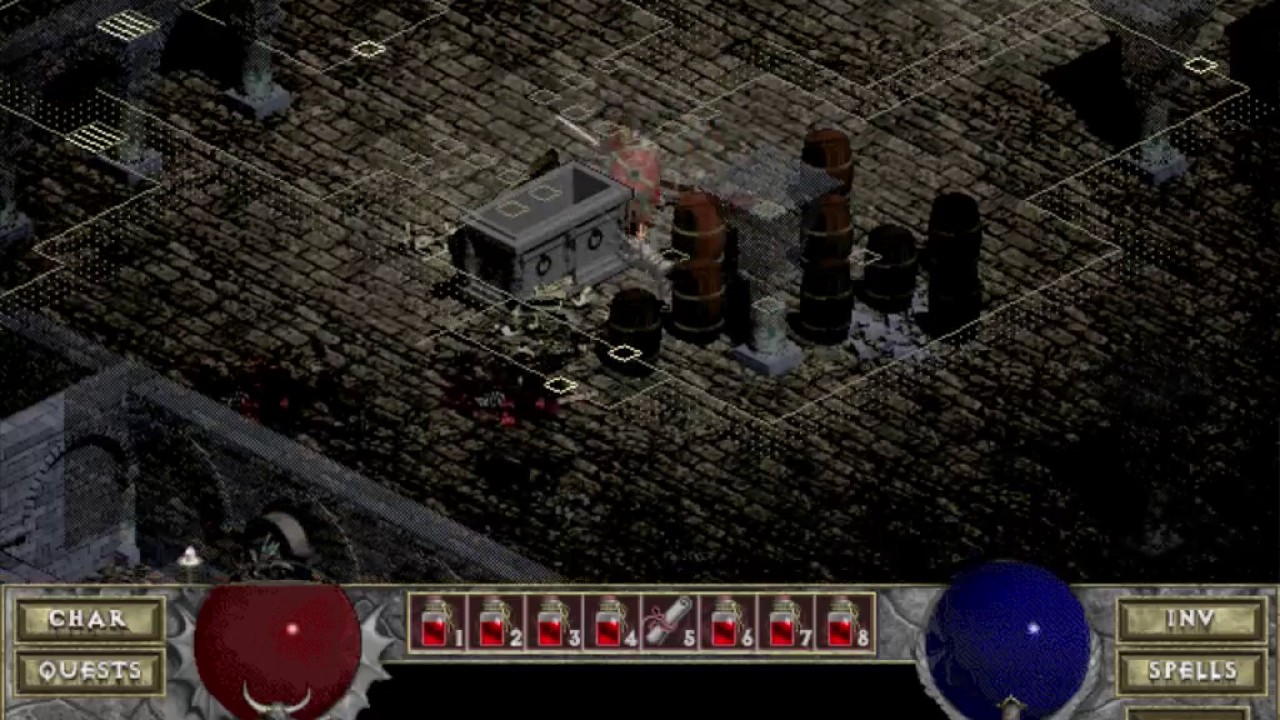 Hardcore (no town no load/save) Warrior run (not speed)