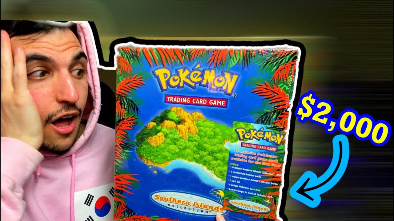I Opened A Sealed Southern Islands Binder from 2001! Vintage PACKS!!