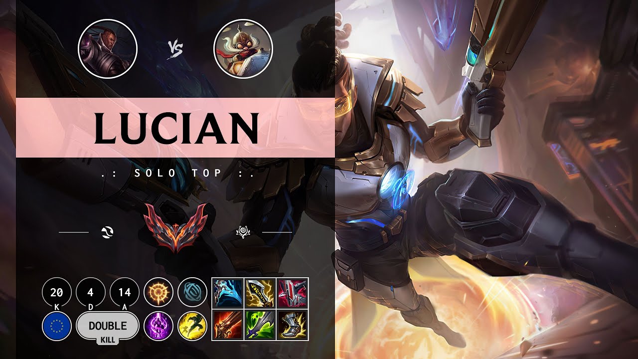 Lucian Top vs Corki - EUW Grandmaster Patch 14.10
