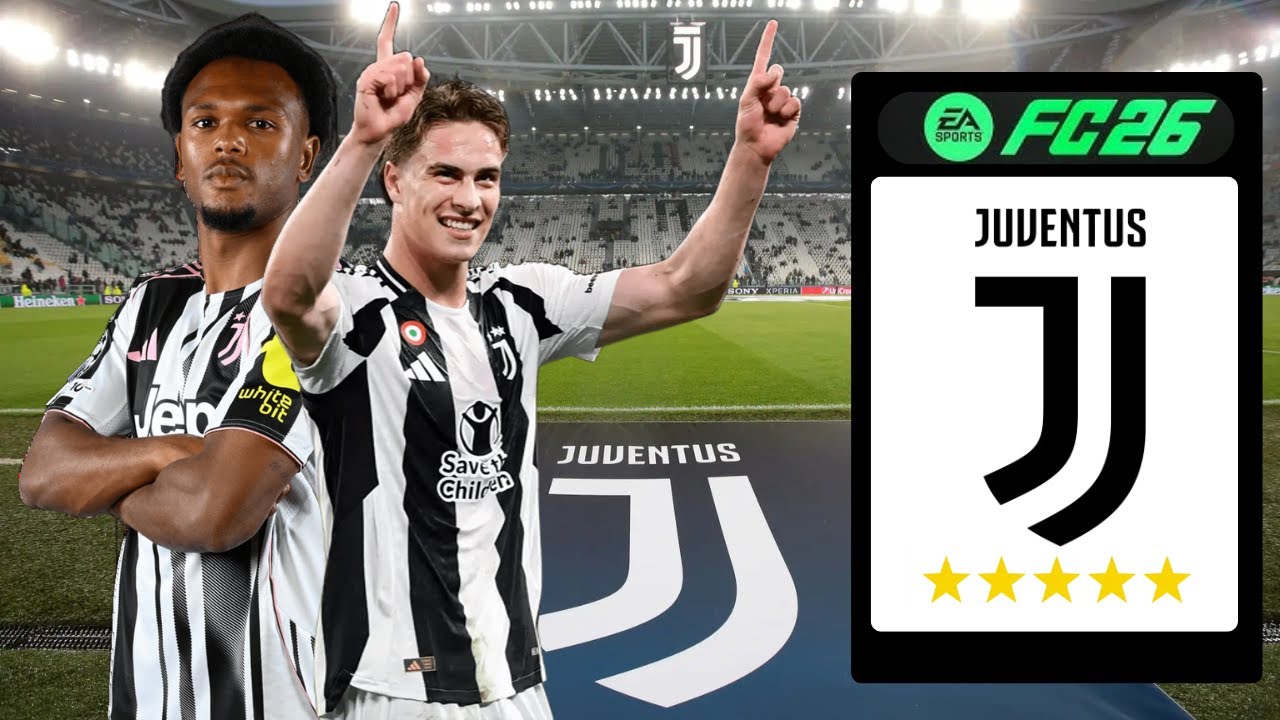 🔥 إعادة بناء يوفنتوس في FC 26  هل نحقق الثلاثية؟!  مهنة مدرب