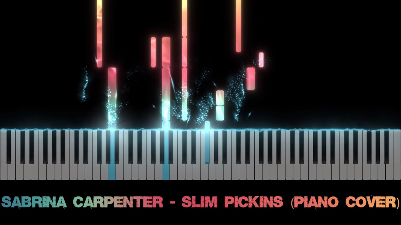 Sabrina Carpenter - Slim Pickins (Piano Cover)