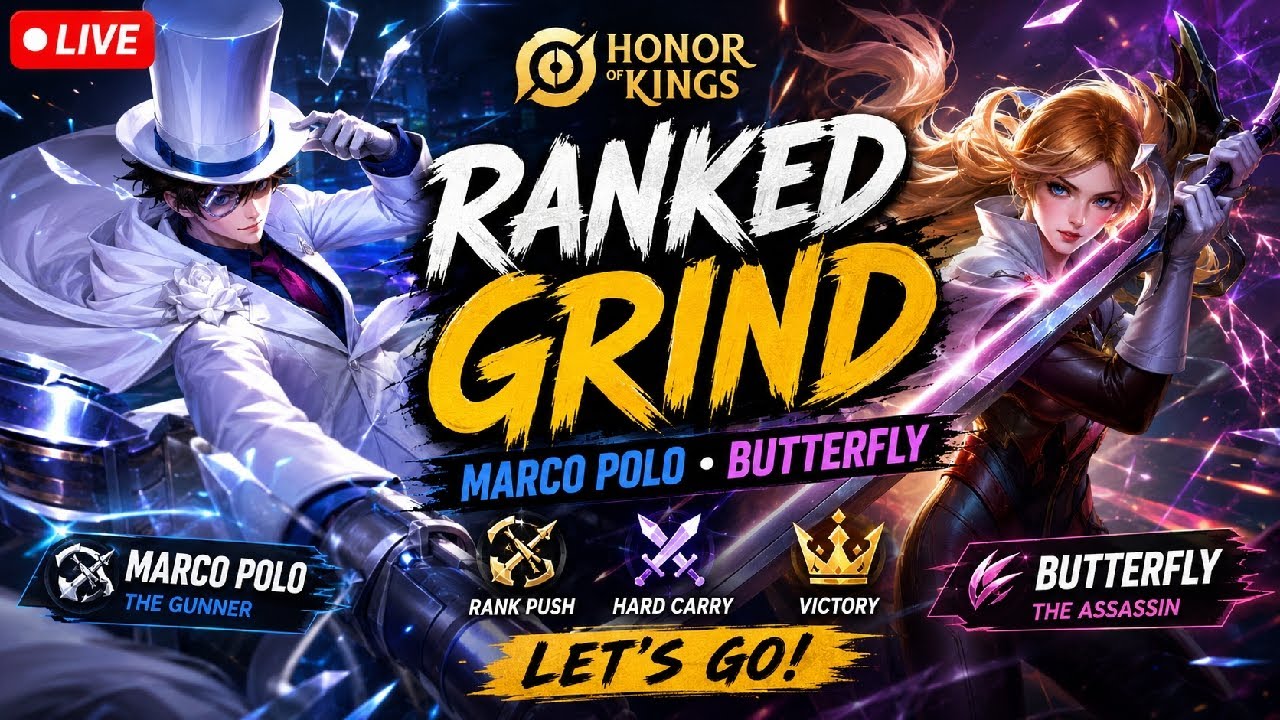 Grinding Ranked with Red Horse Beer | Honor of Kings