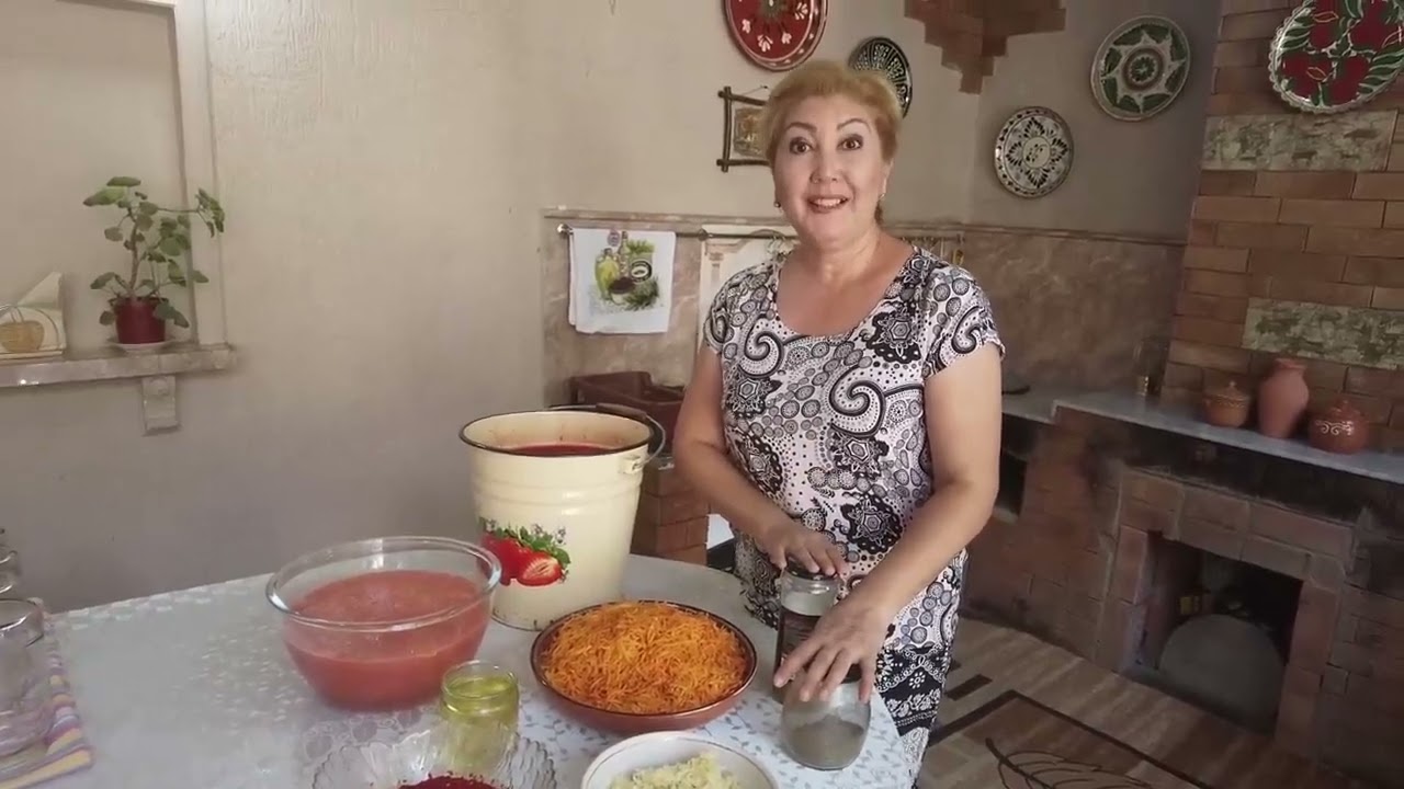 АДЖИКА!🍅🧄🌶 УНИВЕРСАЛЬНАЯ! ДВА в ОДНОМ! ВКУСНО как в ДЕТСТВЕ!