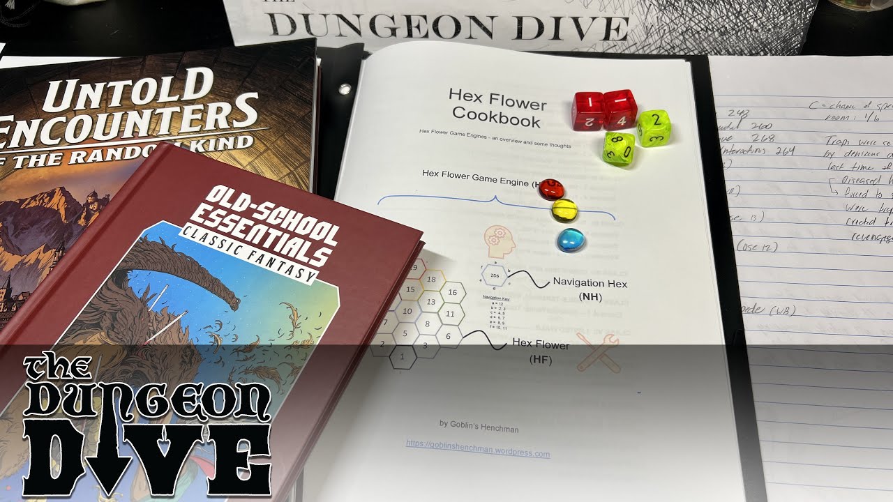 An Introduction to the Hex Flower Game Engine - a versatile tool for RPGs