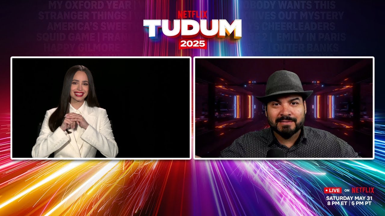 Sofia Carson talks TUDUM 2025 on Netflix