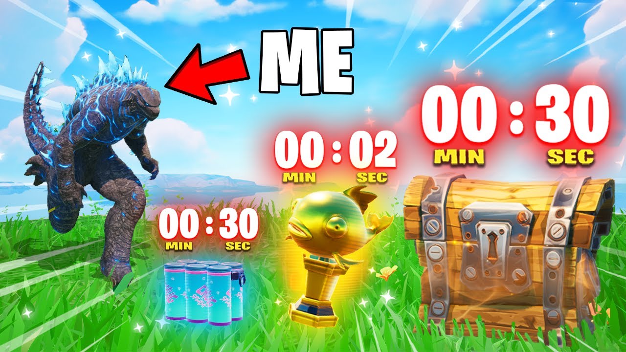 The *30 SECONDS TO LOOT* Challenge in Fortnite
