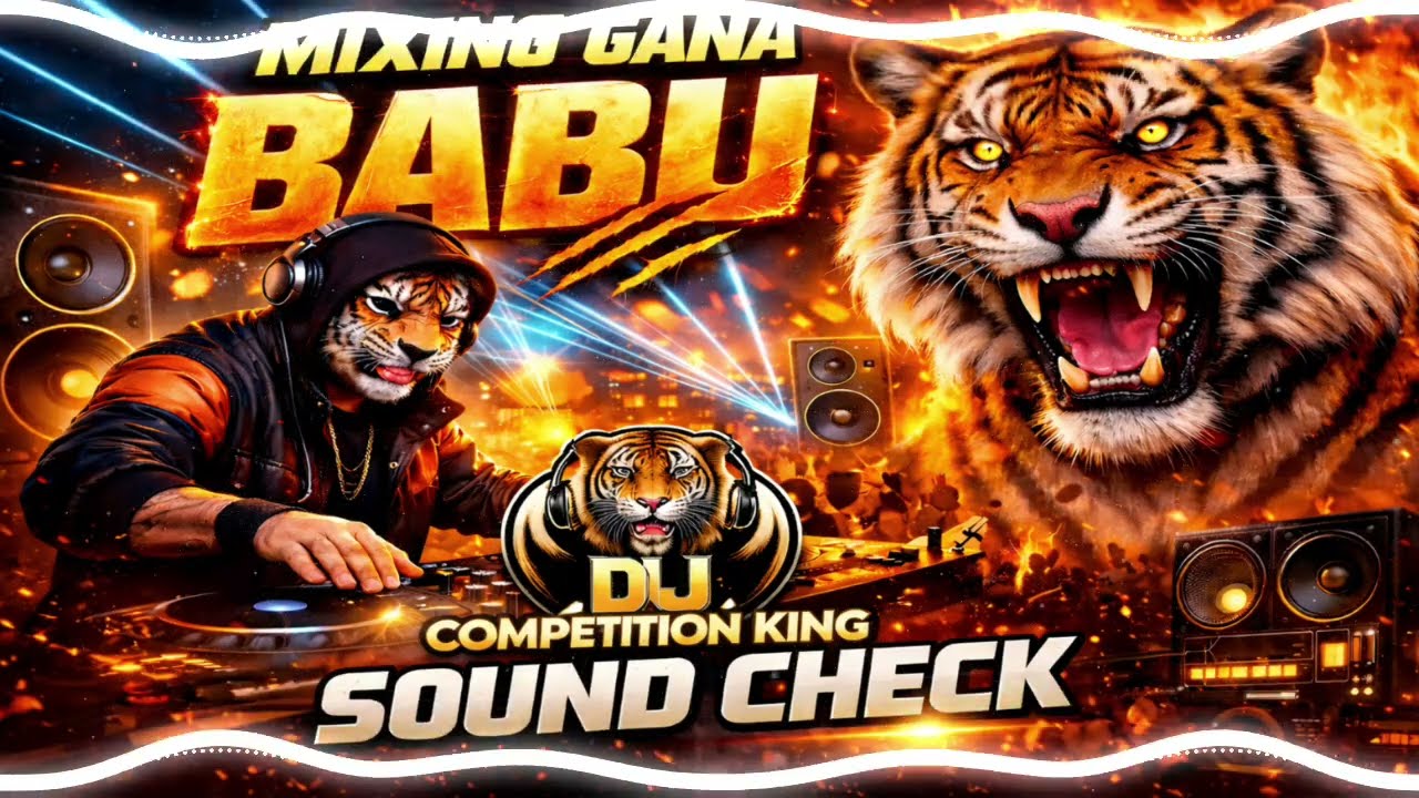 Sound Check 2026 🔥 | Dj competition Extreme Bass DJ Remix #song 10000watt | #gana Babu