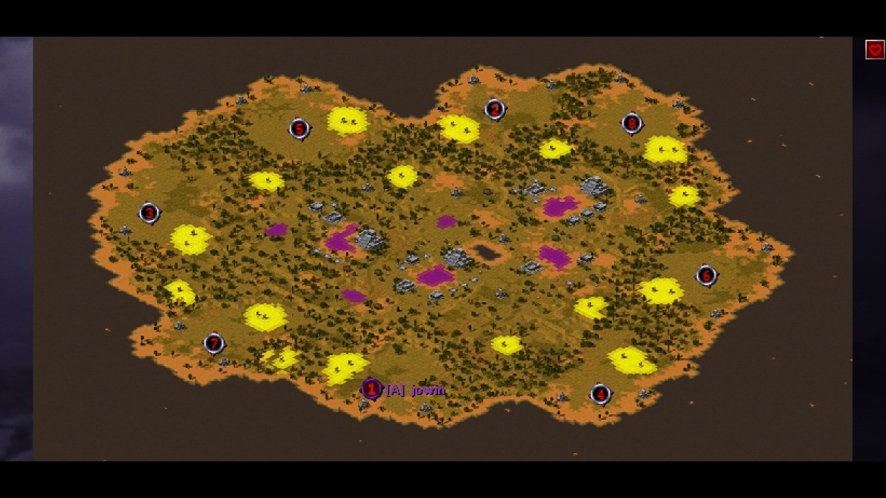 Red Alert 2 - 1 vs 7 brutal - Death trap
