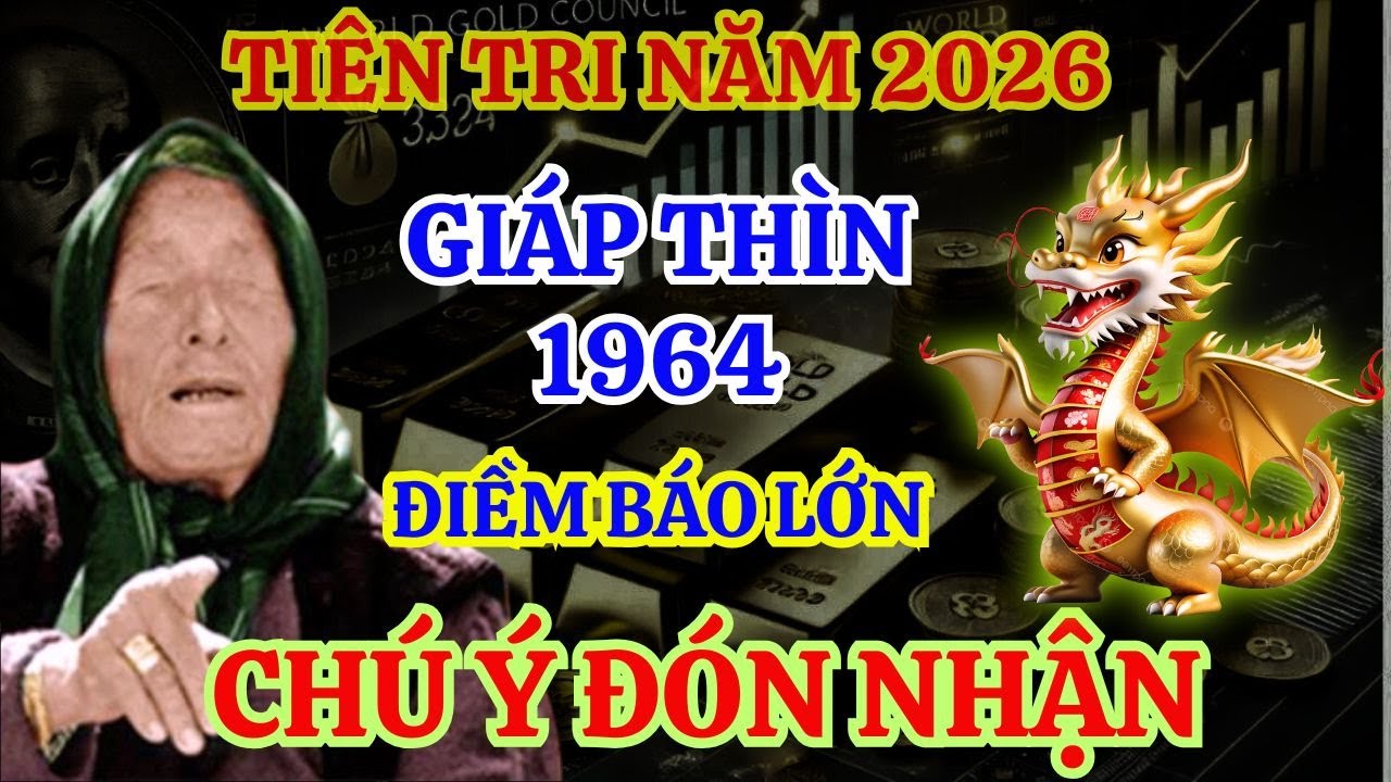 Sự Thật Động Trời Chỉ Tôi Dám Nói: GIÁP THÌN 1964  Năm 2026 Gặp Điềm Báo Lớn, Không Xem Sẽ Hối Hận