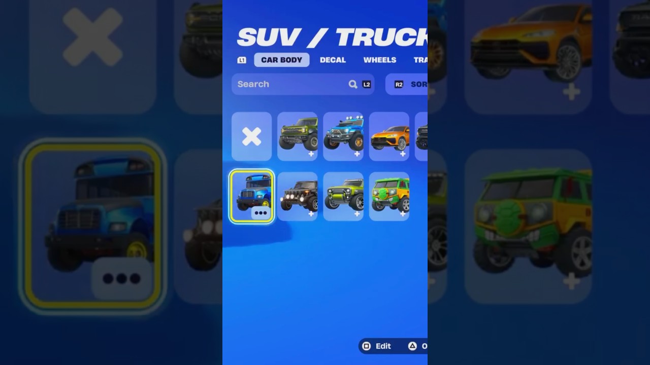 HOW TO GET ALL ROCKET LEAGUE CARS IN FORTNITE 2025!