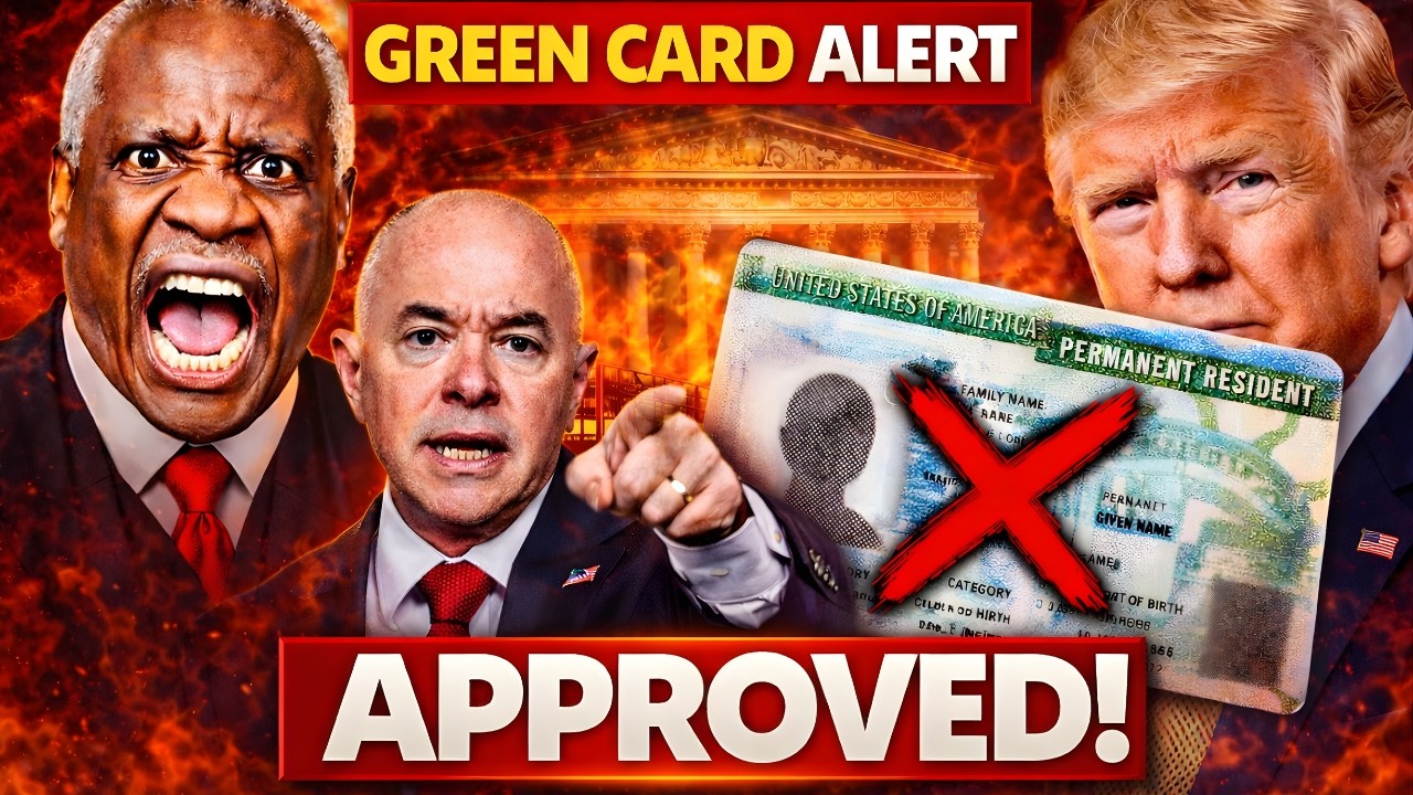 JUST APPROVED: Shocking U.S. Immigration Law 2026 — Green Card Holders Must See!