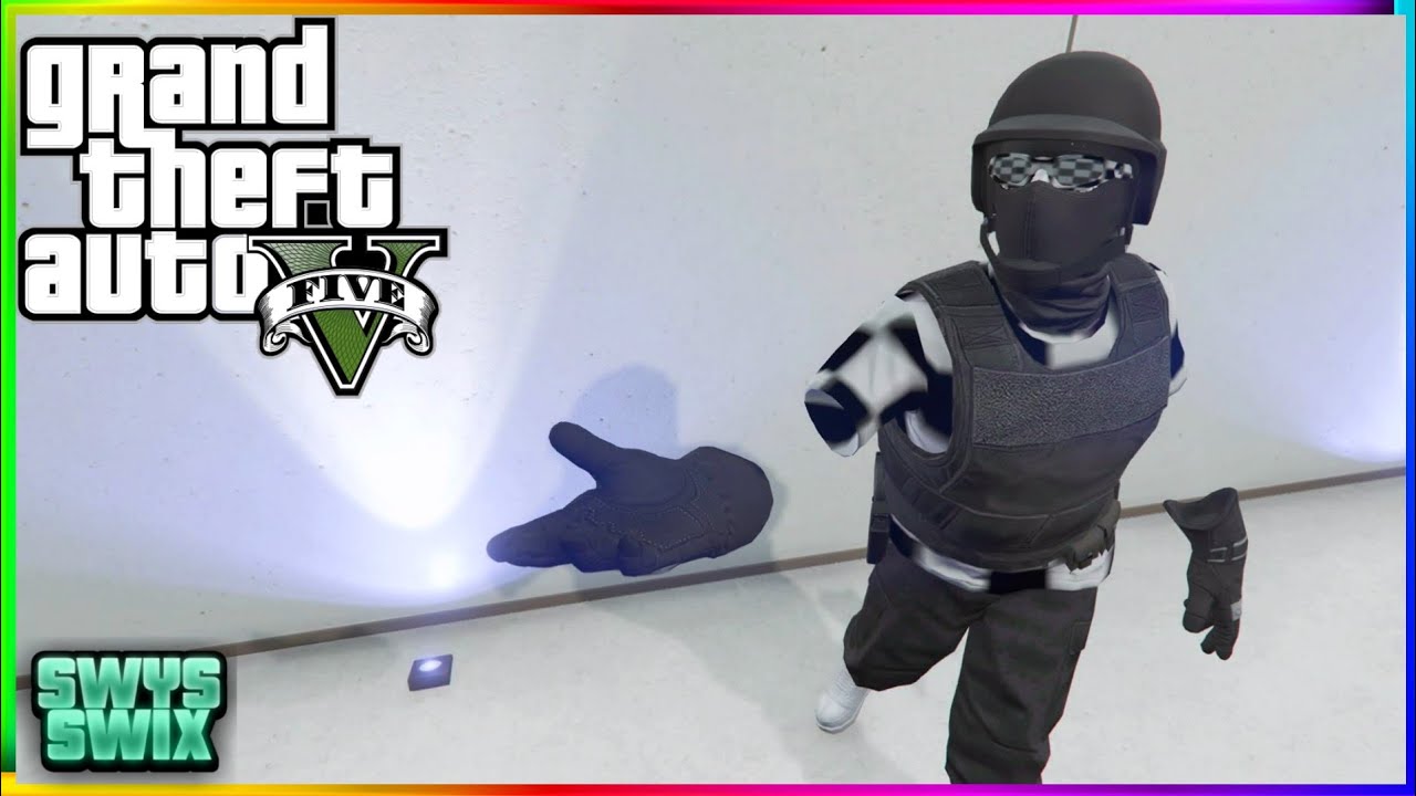 AVOIR UNE TENUE MODDER EN DAMIER NOIR + BRAS INVISIBLE SUR GTA 5 ONLINE | 1.50 | PS4/XBOX/PC |