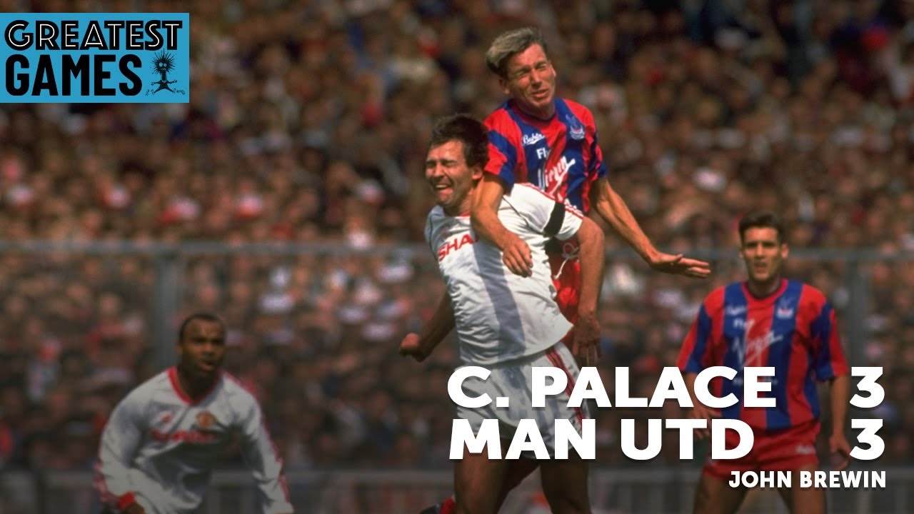 Crystal Palace 3 Manchester United 3, 1990 – Greatest Games Podcast