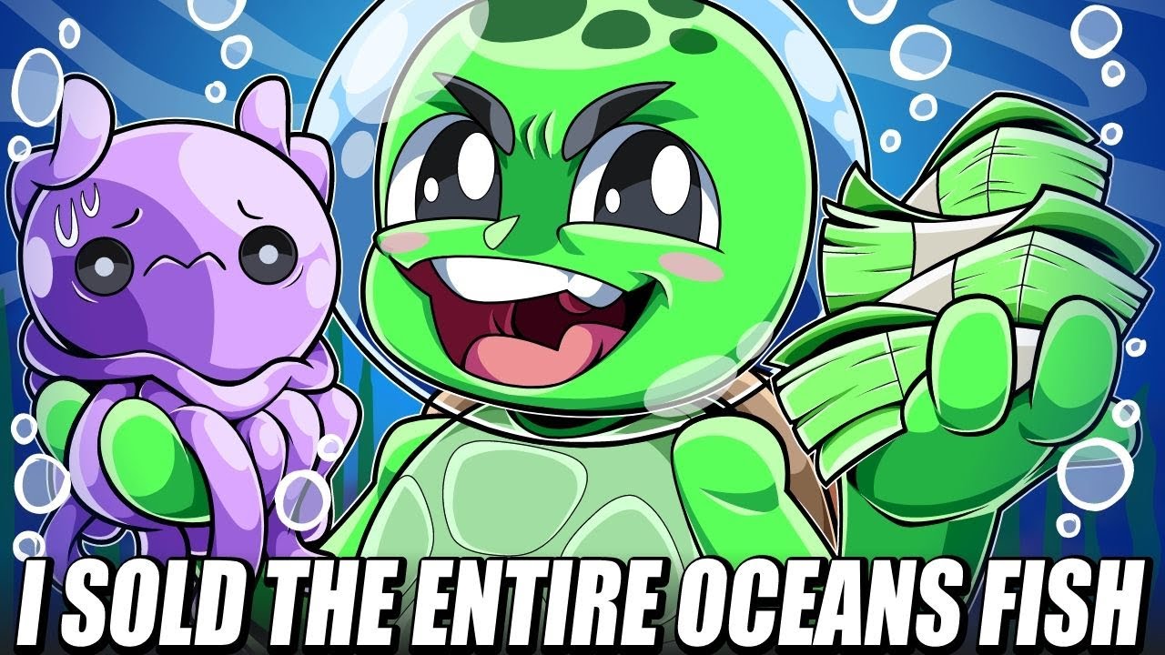 I Drained The Worlds Fish For Money | Shell Diver