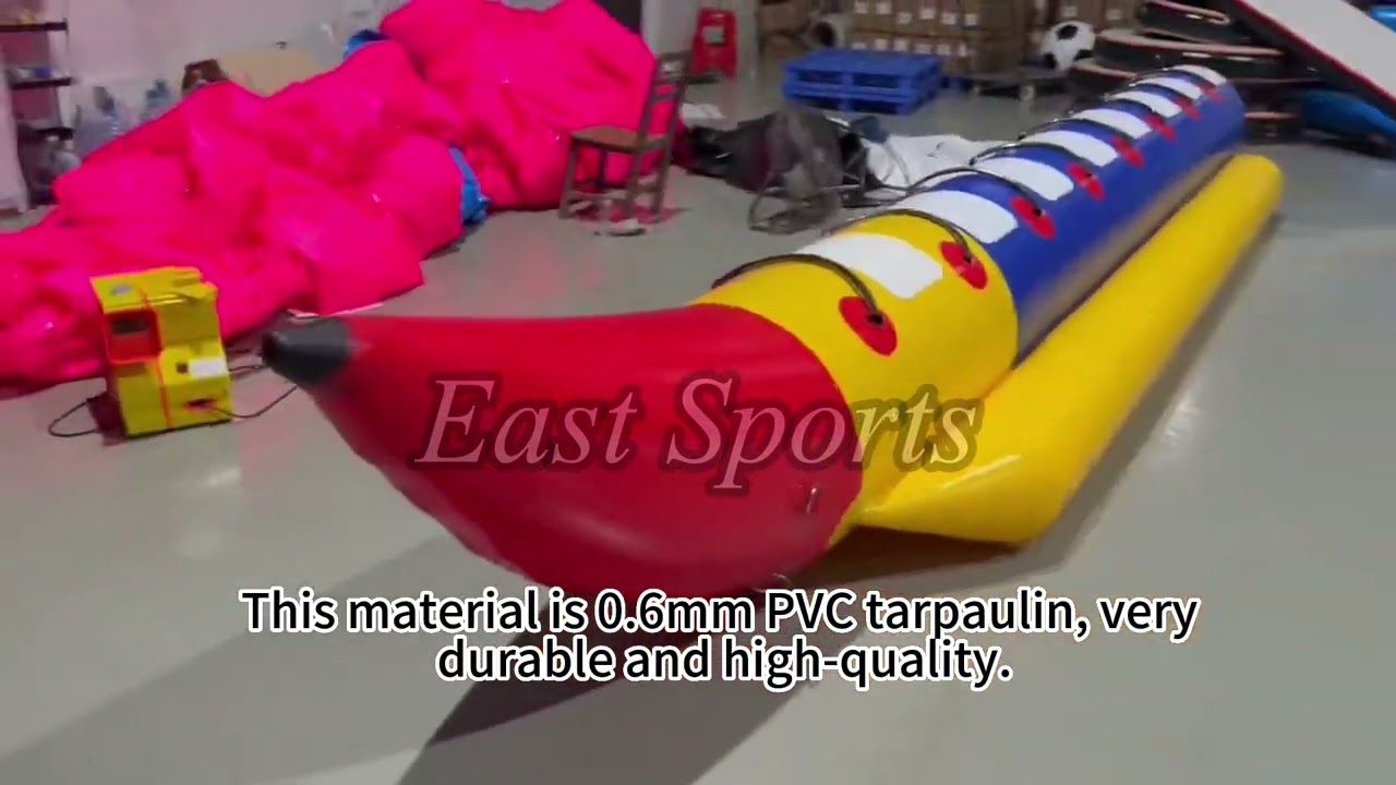 8 seat towable inflatable banana boat#inflatablegame #bananaboat #watergames