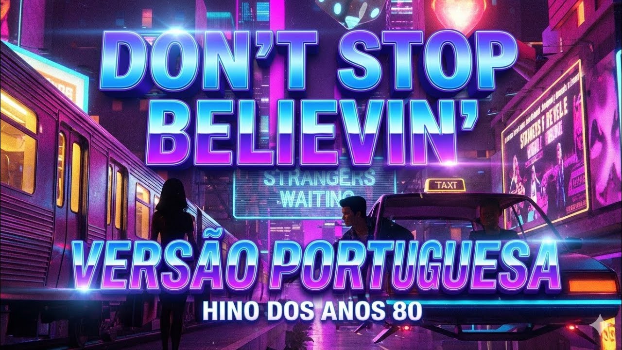 Journey - Don't Stop Believin' (Versão PT-PT) | Hino dos Anos 80