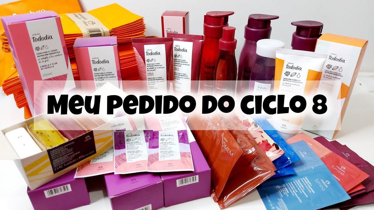 MEU PEDIDO DO CICLO 8 NATURA | CANCELEI 3 COMPRAS - Fran Moreli