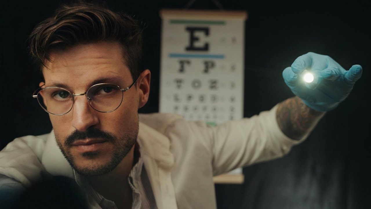 Комплексное обследование зрения с помощью ASMR для спокойного сна