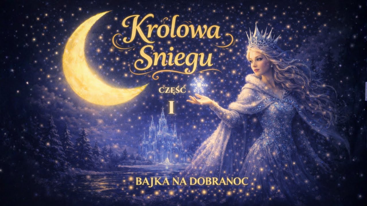 ❄️✨ Królowa Śniegu – część 1 | spokojna bajka do snu | audiobook po polsku ❄️✨