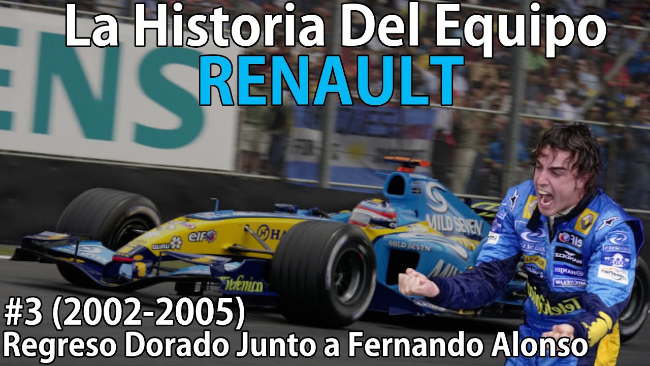 #3 Regreso Triunfal Junto a Fernando Alonso (2002-2005)| Historia Del Equipo Renault