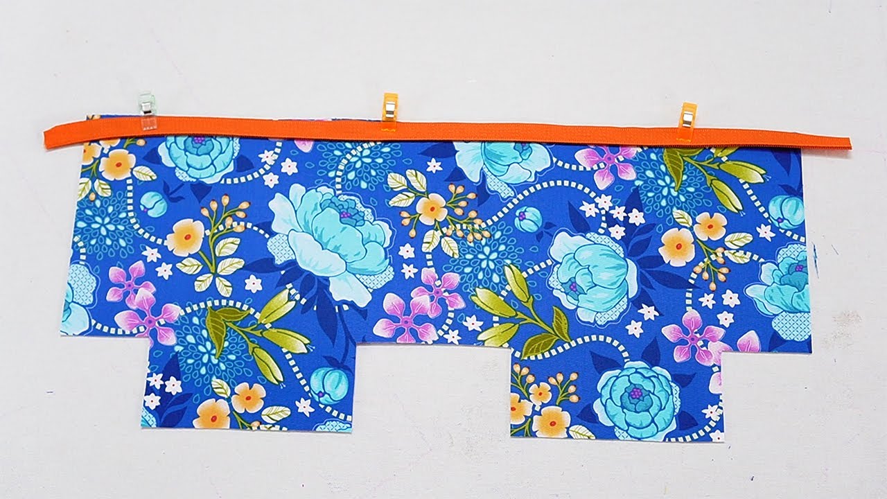 2 Simple Zipper Pouch Sewing Projects For Beginners 💟 Easy Sewing Project