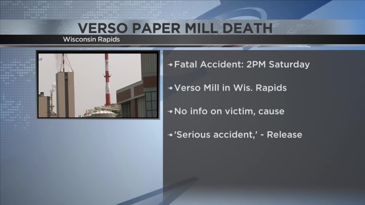 Officials investigating Wis. Rapids paper mill death