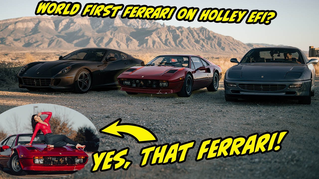 Ferrari 308 GTB 1978 года выпуска от CarTrek получает современную систему впрыска топлива! Зарабо...