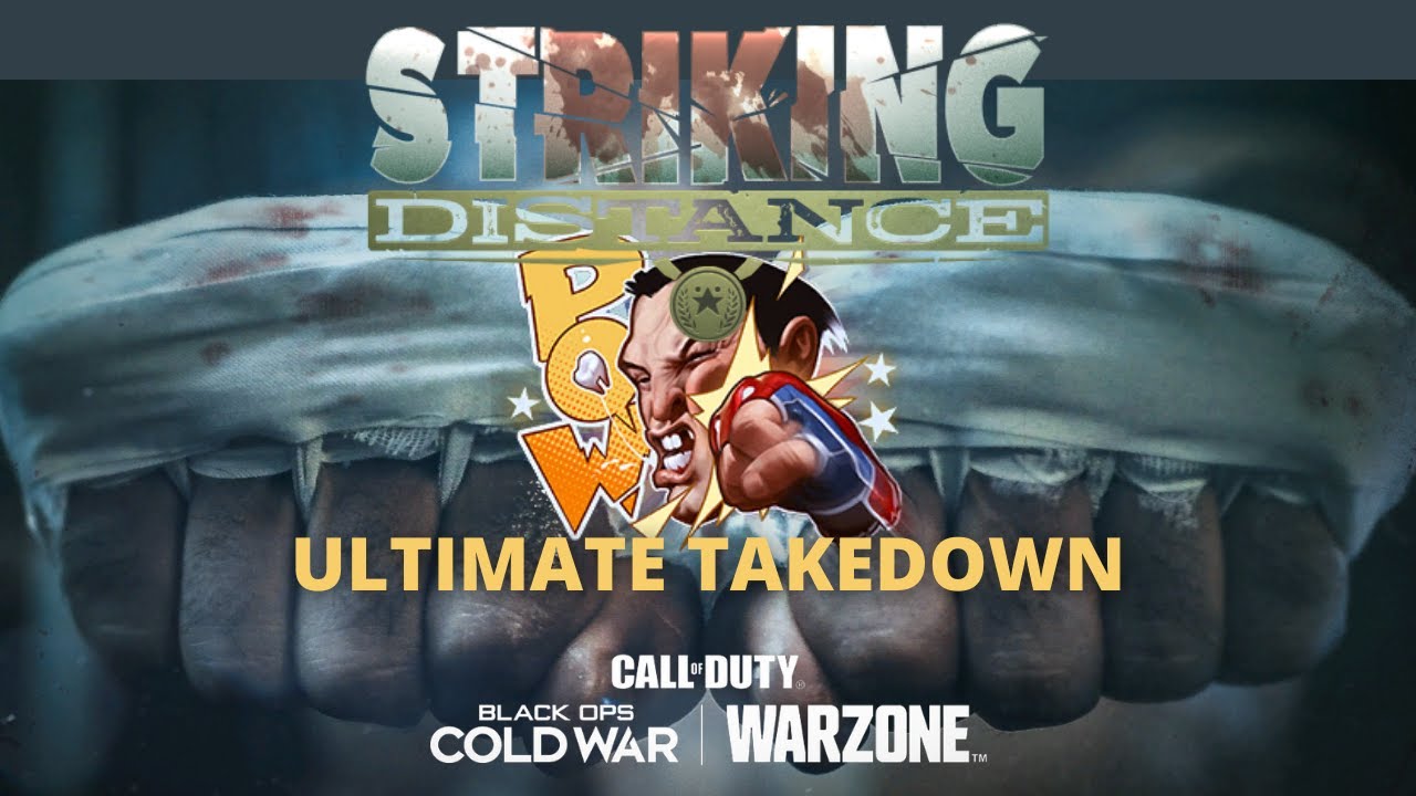 STRIKING DISTANCE BUNDLE AND ULTIMATE TAKEDOWN! (Call of Duty: Black Ops Cold War | Warzone)