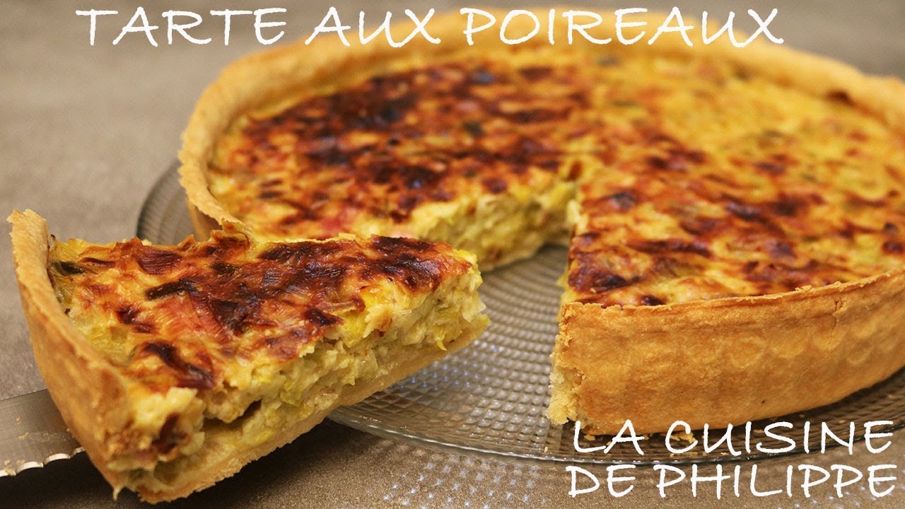 Tarte aux poireaux