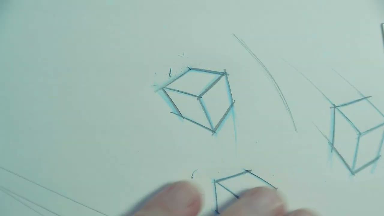 Freehand Drawing Warmup Exercise