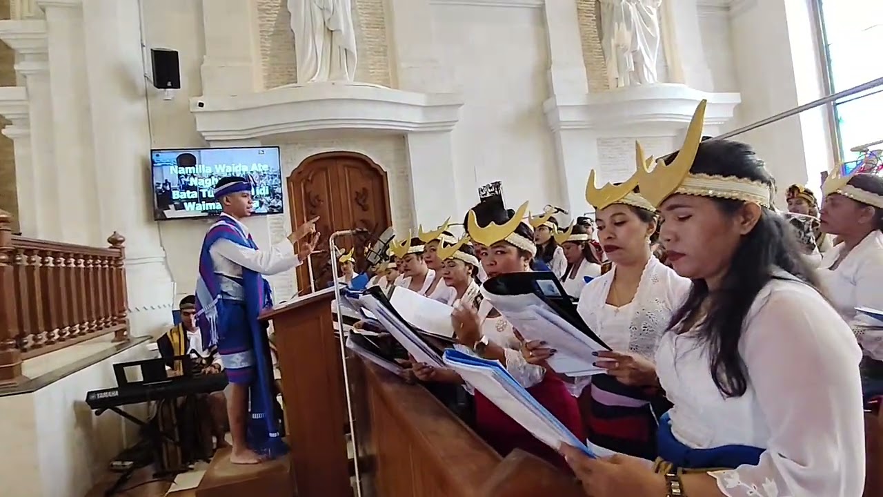Nittugu Karere - Misa Inkulturasi Sumba - Bali‼️Gereja Katolik Paroki Roh Kudus Katedral Denpasar