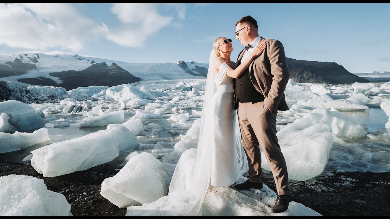 Islandzka przygoda ... 🇮🇸 | Asia i Norbert - teledysk ślubny | Plener ślubny Islandia
