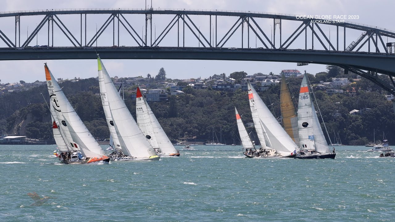 Ocean Globe Race 2023 Auckland Start