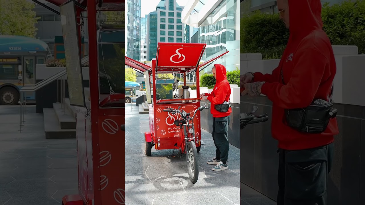We Built the Ultimate Coffee Bike After Serving 1M Cups ☕🚲