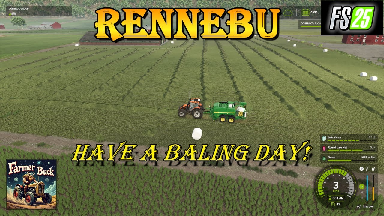 How many bales will i get? | ep7 | #farmingsimulator25