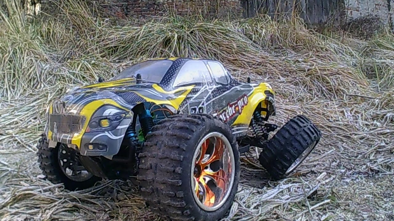 RC AMEWI TORCHE PRO BRUSHLESS 4X4  - JUMP FAIL
